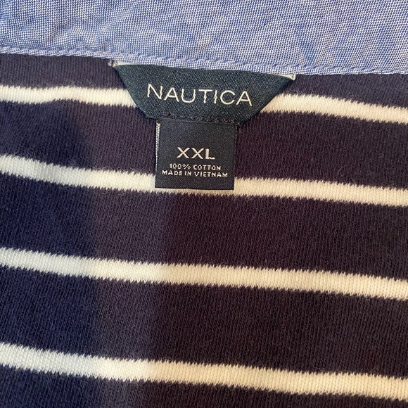 Bundle Of 2 Plus Size Woman’s XXL Nautica Cotton Tunic And Time & True Camisole - Picture 7 of 8